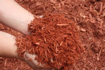 Fine Ground Red Mulch - $50 per yard